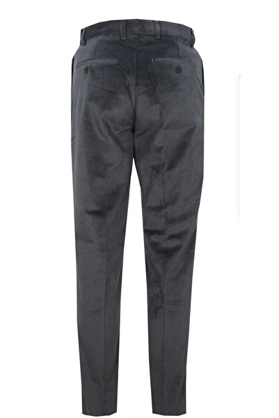Rewoly Men's Classic Fleece Velvet Trousers