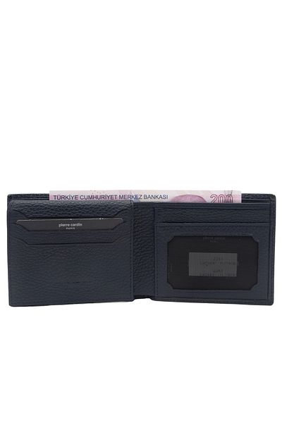 Pierre Cardin Navy Blue Floater Leather Men's Wallet 2243A38