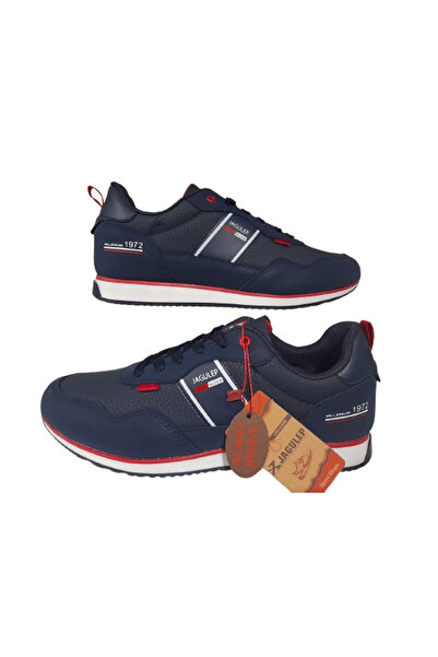 Jagulep Чоловічі сині нековзні ортопедичні повсякденні кросівки