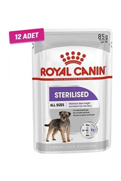 Royal Canin Sterilised Pouch Konserve Köpek Maması 85 gr 12'li