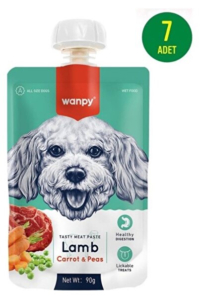 Wanpy Taze Kuzulu&havuçlu Köpek Et Ezmesi 90 gr X 7 Adet