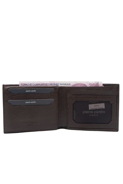 Pierre Cardin Brown Floater Leather Men's Wallet 2243A42