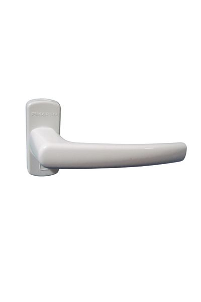 pimapen Original® Brand PVC Window Handle White (ALUMINUM) Ral9016 (COMPATIBLE WITH ALL BRANDS) 153gram