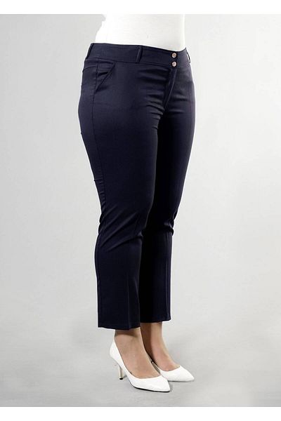 TRENDTESETTÜR Women's Navy Blue T 7976 New Nice Pants