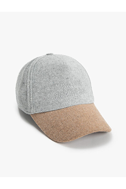 Koton Basic Cap Hat with Wool Blend