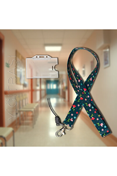 YİĞİTBAŞI Desen Boyun İpi Ve Telefon Askısı Okul ,hastane , BOYUN İPİ +ŞEFFAF...