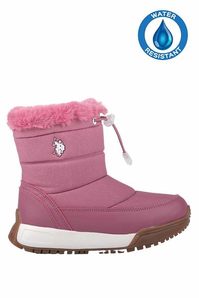 U.S. Polo Assn. U.S. Polo Assn. Rainy B-1 Kids Boots - 101391942 -1Pink