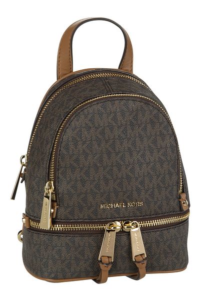 Michael Kors Rucksack / Daypack Rhea Zip XS Messenger Rucksack MK Signature