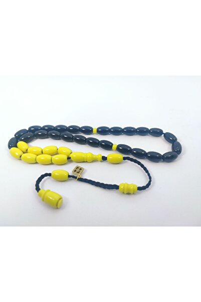 İskeçe Tesbih Junaid Hasan Usta Eseri Eski Usül 12 Kat İpe Dizilmiş Antik Mod...