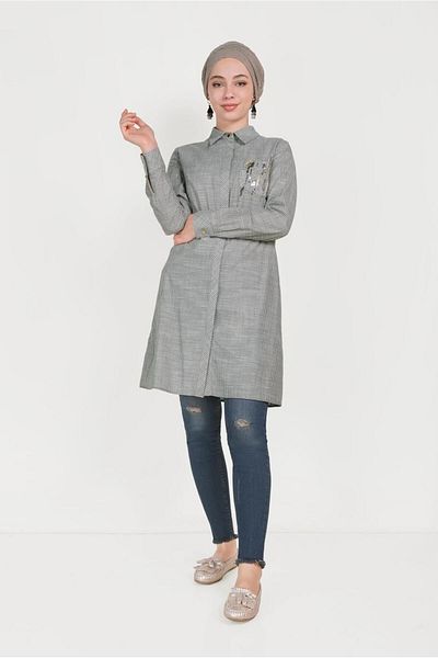 TRENDTESETTÜR Pantaloni de damă bleumarin (INDIGO) Vintage 70058