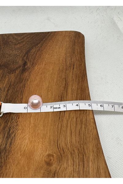 BALIM ÖRGÜ EVİ 5 Pieces Powder Color Pearlescent Imported Dye-Free Pearl Button