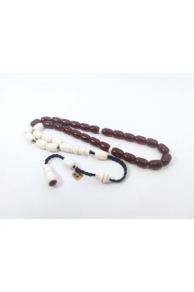 İskeçe Exclusive Junaid Hasan Master - 12 Layers Stringed Ancient Artifacts, Tightening Amber Certified 6844