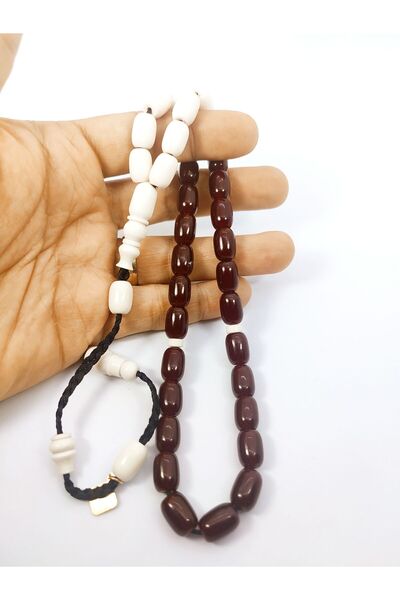 İskeçe Exclusive Junaid Hasan Master - 12 Layers Stringed Ancient Artifacts, Tightening Amber Certified 6844