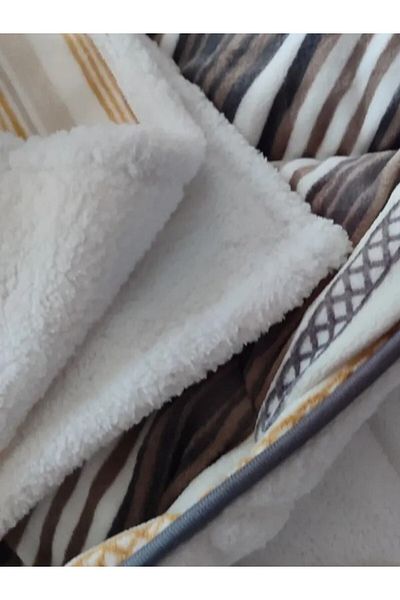 Merinos Comforter Single Duvet Set - Wera Green (Fiber Cream New Product)