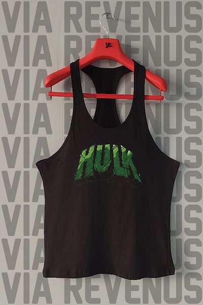 Vordevia Printed Tank Top Sports Singlet