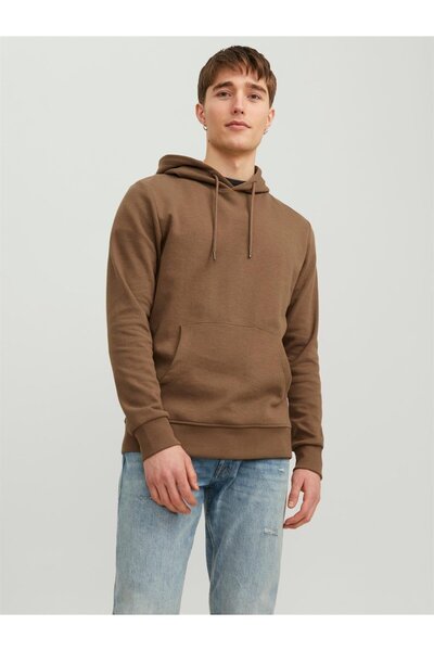 Jack & Jones Ανδρικό φούτερ Jack&Jones Jjebasic Sweat Hood Noos 12182537