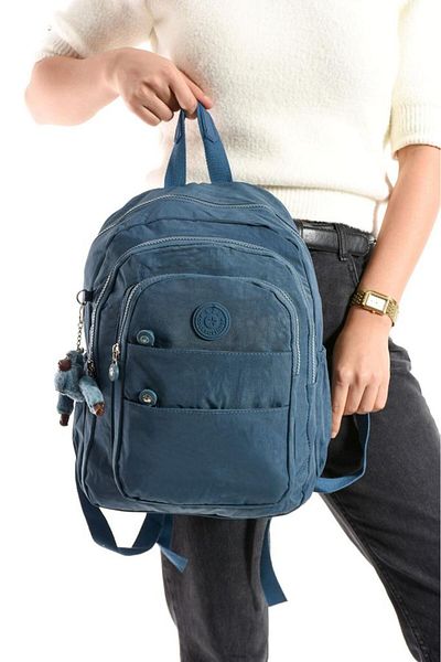 Baginn Women's Backpack Multi-Pocket 30*25 cm Lightweight Clinker Cloth Sports Travel Bag Water Repellent Cloth