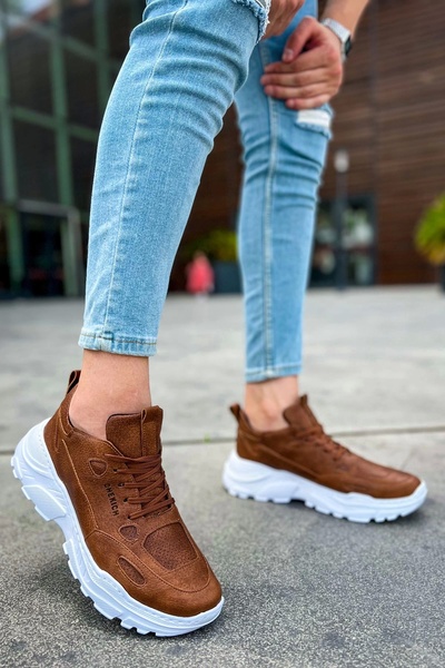 Chekich Kömen Ch089 Cbt Low Top Lace Up Ανδρικά παπούτσια καφέ