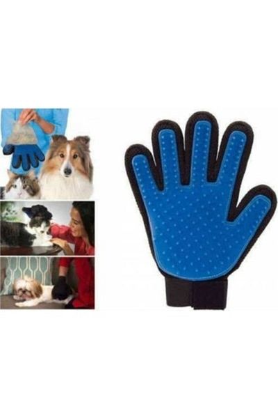 Nordmende Soft Touch Combing Brush Gloves Cat Dog Hair Collection Cleaning