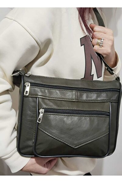 atter Жіноча сумка з натуральної шкіри (27 см x 21 см)