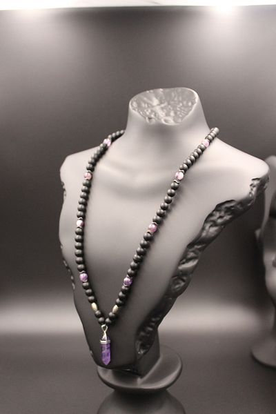 magıcgrange Special Series - Natural Stone Unisex Summer Season Amethyst Quartz Moon Stone Flux
