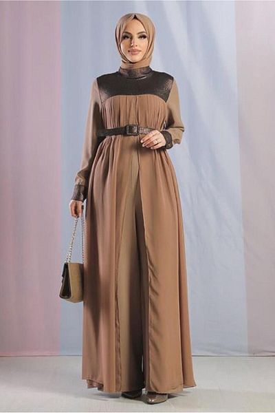 TRENDTESETTÜR Γυναικεία ολόσωμη φόρμα με ζώνη βιζόν 4153