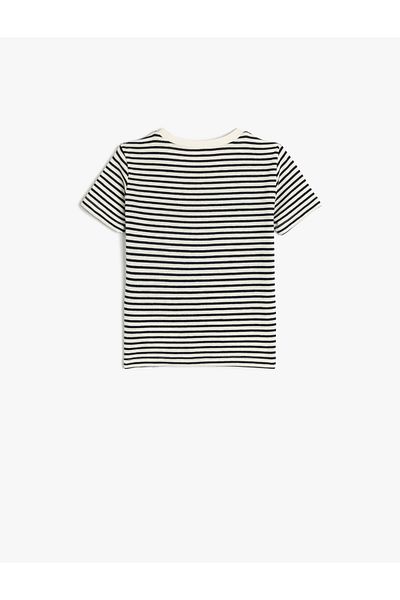 Koton Dark blue Short Sleeve T-Shirt