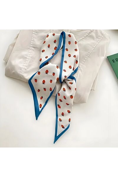 MAHLA Scarf, Bag Accessory, Thin Shawl