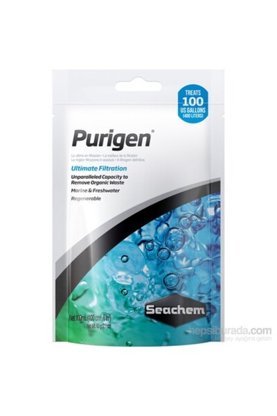Seachem Purigen 100 Ml Akvaryum Filtre Malzemesi