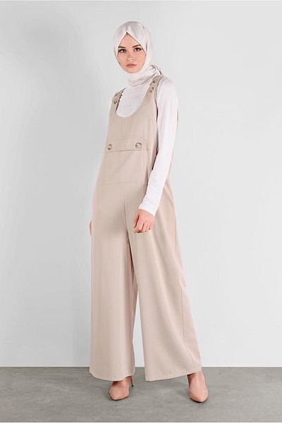 TRENDTESETTÜR Γυναικείο Μπεζ (A.BEIGE) Κουμπωτό Gilet 41118