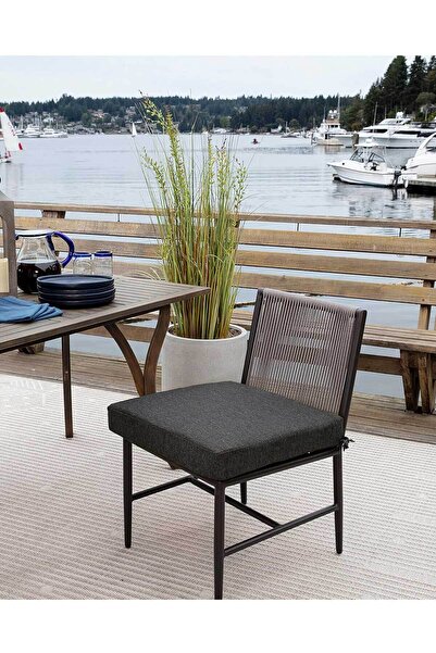 RevuBaby Güneşe Dayanıklı  COTON Kumaş Bahçe Balkon Minderi  50x50x8CM