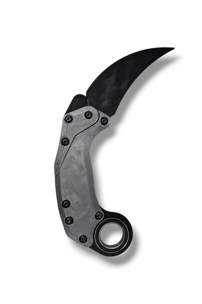 etmo 3d dizayn Gravity Karanbit Rulmanlı - plastik figür -Siyah/Gri