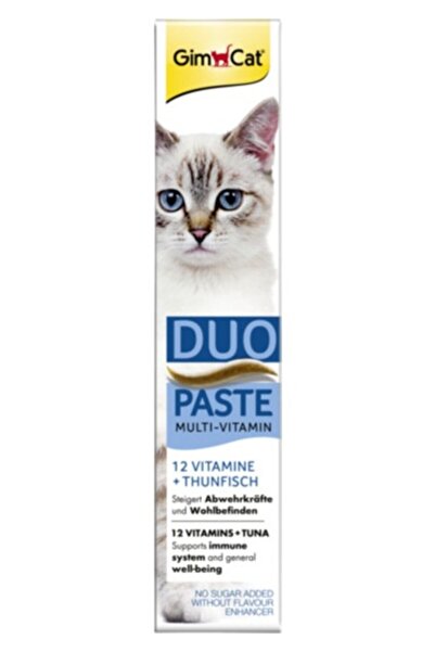 Gimcat Duo Paste Tuna Balıklı Multi Vitamin Kedi Macunu 50gr