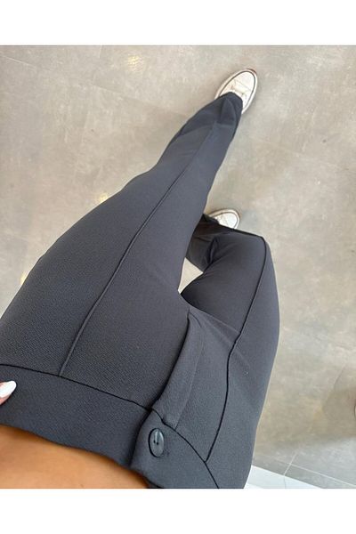 Bizcomoda Mra Fashion Women's High Waist Full Lycra Crepe Fabric Trousers