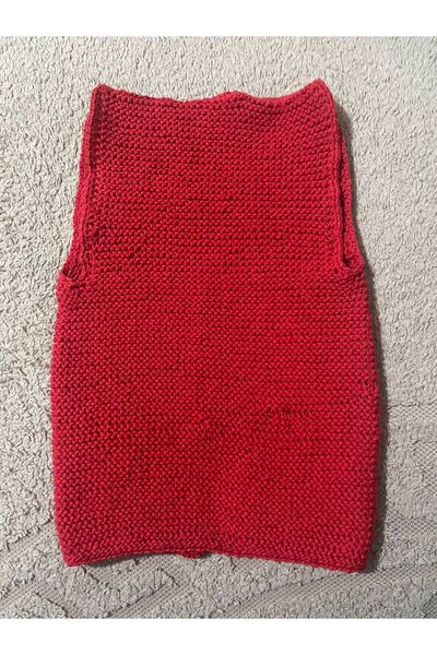 ŞengülKozmetik 20X30 Model Vest Hand Knitted for Baby Girl