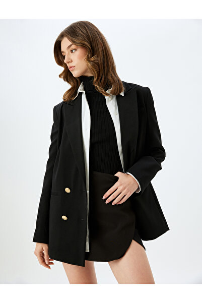 Koton Black Women's High Rise Skorts