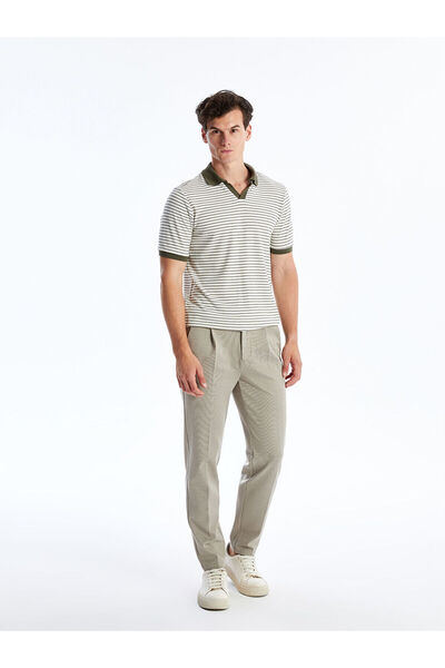 LC Waikiki LCWAIKIKI Classic Beige Men's Trousers - Standard Fit