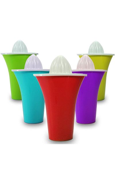 İndiriminVar Lemon and Orange Grapefruit 500ml Plastic Juicer - With 2 Cups
