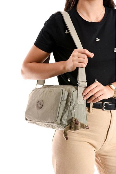 Baginn Geantă Messenger Femei Ușoară Clinker Fabric 25*18 Cm Curea încrucișată Geantă de umăr Geantă zilnică