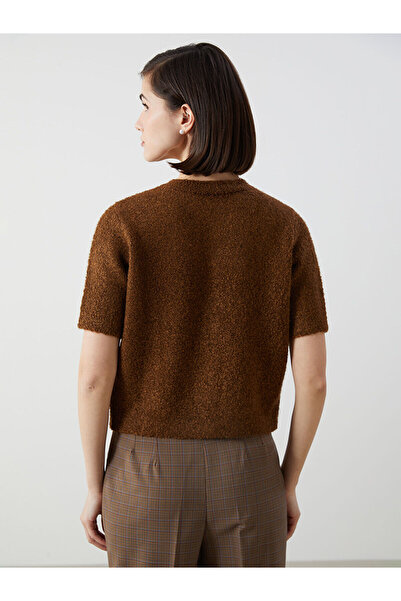 LC Waikiki Crew Neck Women's Knitwear Cardigan