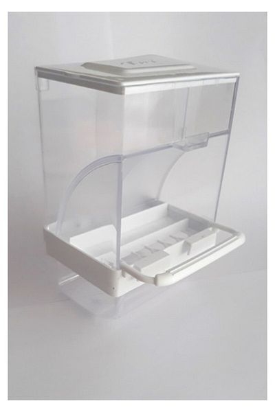 T-Pet Double Compartment Smart Food Bowl White