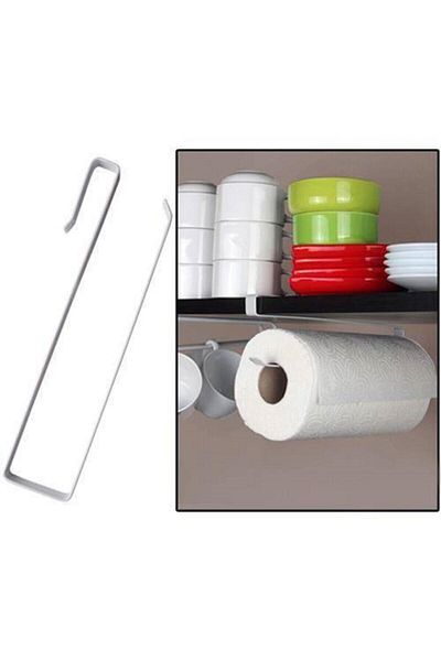 İndiriminVar 2 Pieces Under Shelf - Sapling Cup and Paper Towel Holder