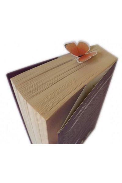 İndiriminVar Bookmark Page Separator Butterfly Designed Bookmark Bookmark