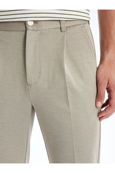 LC Waikiki LCWAIKIKI Classic Beige Men's Trousers - Standard Fit