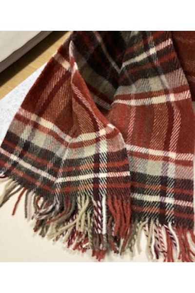 Bilgiçler Single Scotch Wool Blanket 010