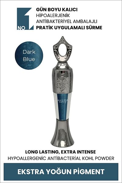 Sheida Dark Blue Riding Kohl Powder