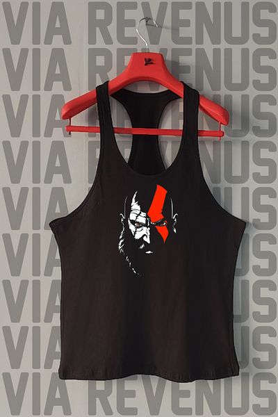 Vordevia Kratos Printed Tank Top Sports Tank Top
