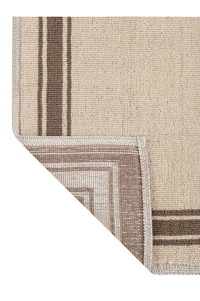LC Waikiki Χαλάκι μπάνιου με σχέδιο LCW ECO Ecru 60x100 cm