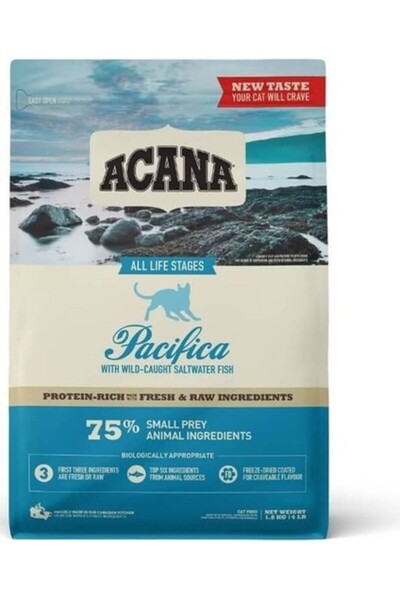 Acana Pacifica Balıklı Tahılsız Yetişkin Kedi Maması 1,8 Kg