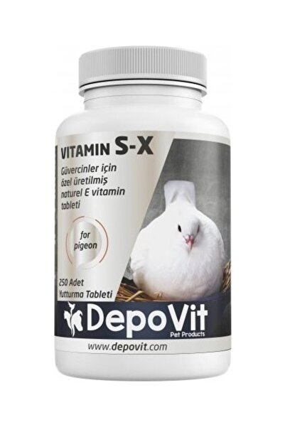 Genel Markalar Depovit Vitamin S-X Tablet (E Vitamin)-Üreme YARDIMCI-250 Tabl...